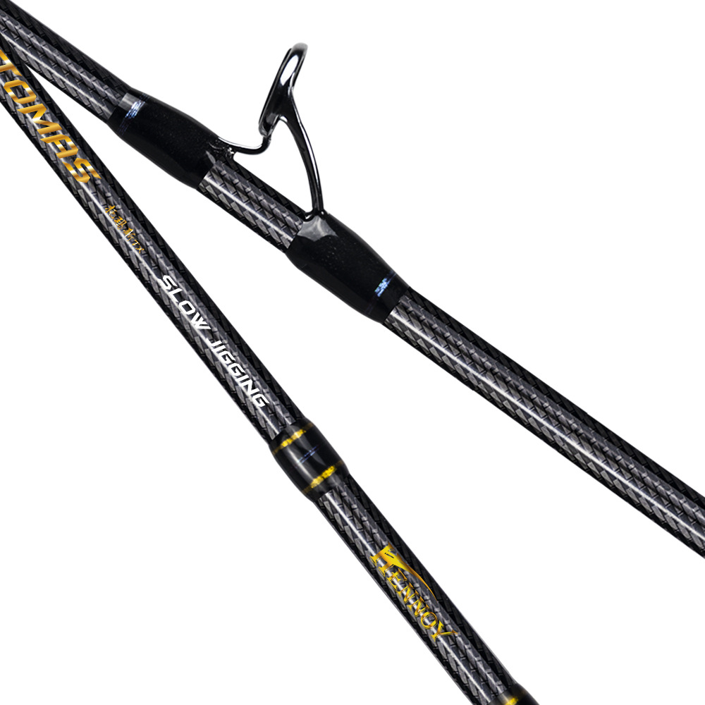 Japan Toray Carbon Fiber Saltwater Slow Pitch Jigging Rods Ultralight Solid Tip Boat Sea Fishing Jig Jigging Rod – Fishing Rod – view 3
