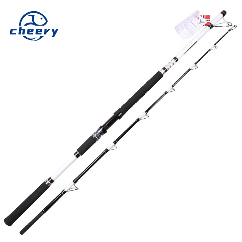 CHEERY High Carbon 2.1m/2.4m/3.0m/3.3m Boat Fishing Rod Trolling Fishing Rod Pesca for Grouper Fishing – Fishing Rod – view 1