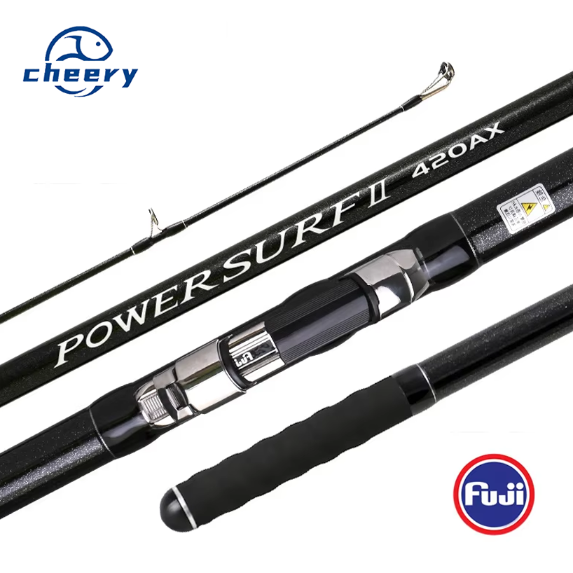 CHEERY Japan Fuji Ultra Heavy 4.2m High Carbon Spinning Rod with EVA Handle Long Casting Sea Anchor for Carp Surf Fishing – Fishing Rod – view 1