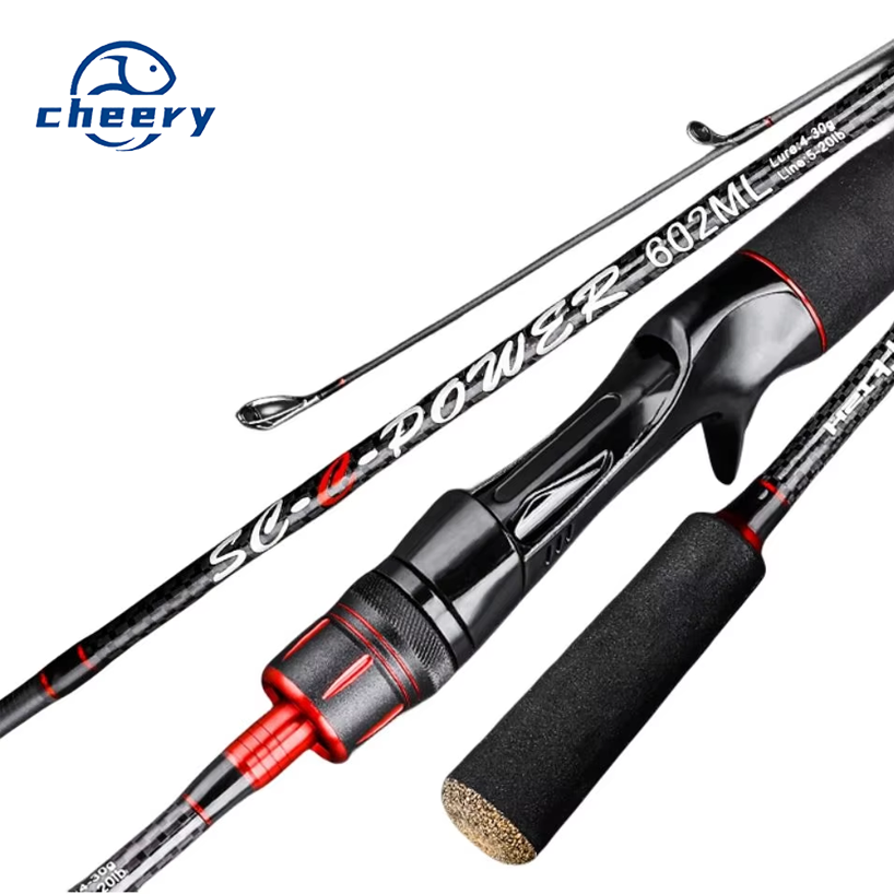 CHEERY High Quality Bass Trout Target Medium River Lake Stream Spinning Casting Carbon Fiber Fishing Rod Kekaxi – Fishing Rod – view 1