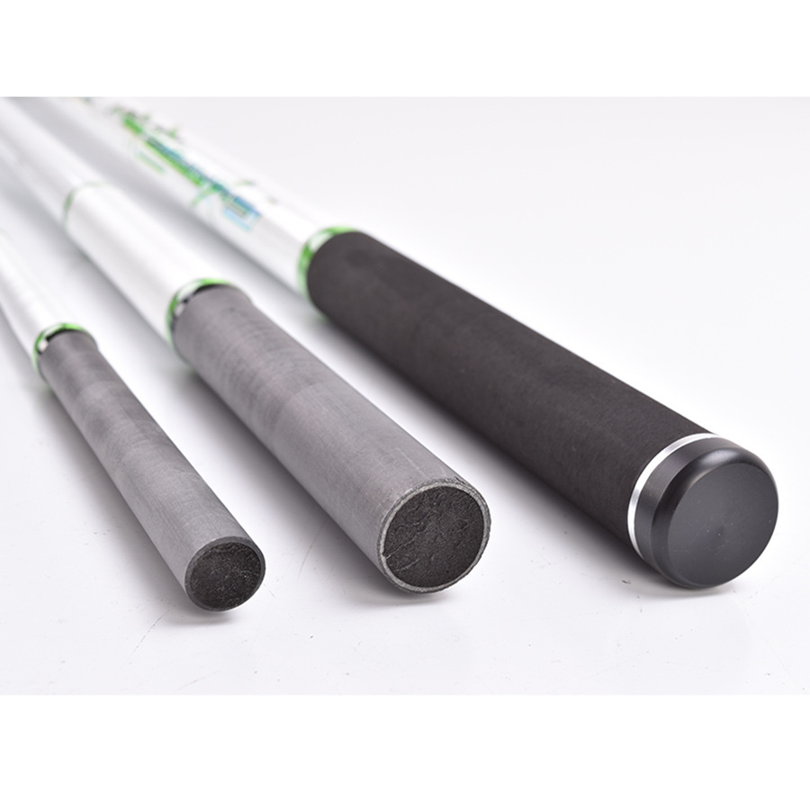 4.2m Carbon Fiber Three-Section Telescopic Beach Long-Casting Fishing Rod 300g Bait Weight Medium Hardness EVA Surf Rod – Fishing Rod – view 2