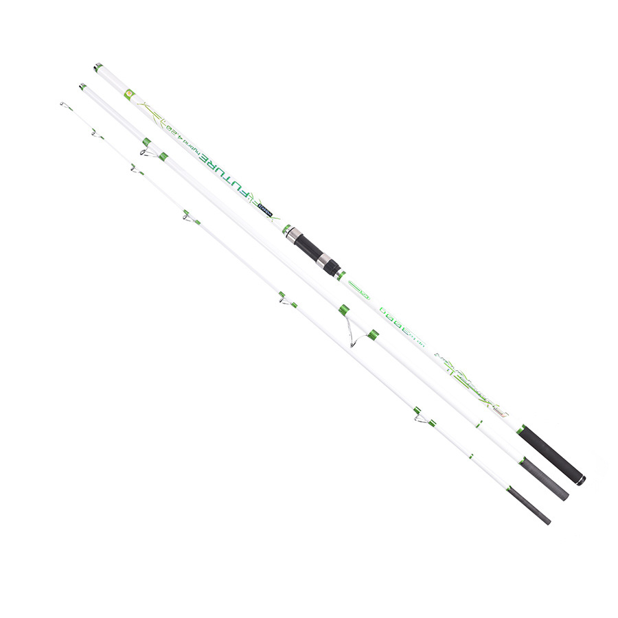 4.2m Carbon Fiber Three-Section Telescopic Beach Long-Casting Fishing Rod 300g Bait Weight Medium Hardness EVA Surf Rod – Fishing Rod – view 5