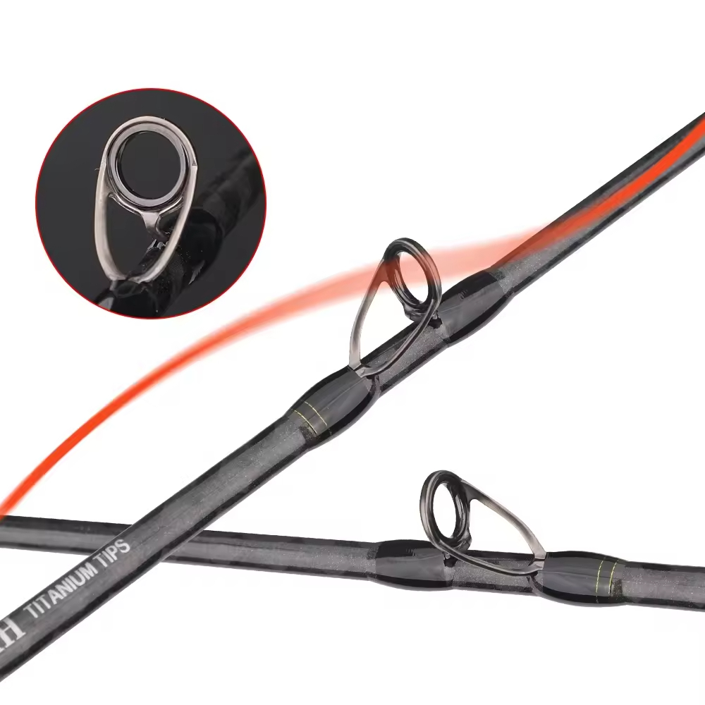 1.55m Ultralight Carbon Fiber Spinning Rod with Titanium Tip EGI Squid Jig Casting Cuttlefish Rod Featuring Eva Handle – Fishing Rod – view 3