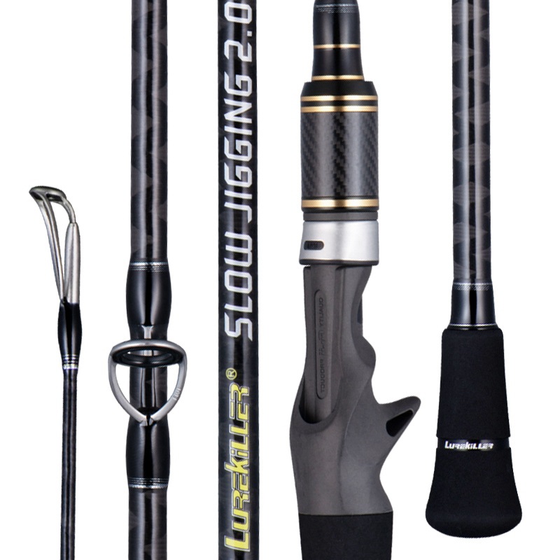 Lurekiller 2.0 m Ultralight Toray Carbon FUJI Parts Jig Fishing Rod Saltwater Slow Pitch Jigging Rod – Fishing Rod – view 5