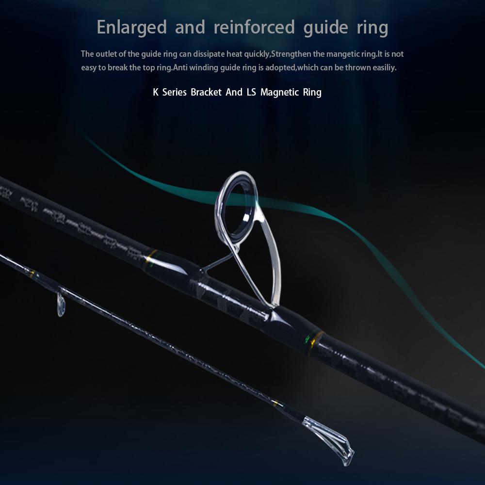 CHEERY High Carbon Saltwater Sea Bass Fishing Rods Light Slow Jigging Rod Shore Casting Spinning Lure Fishing Rods – Fishing Rod – view 5