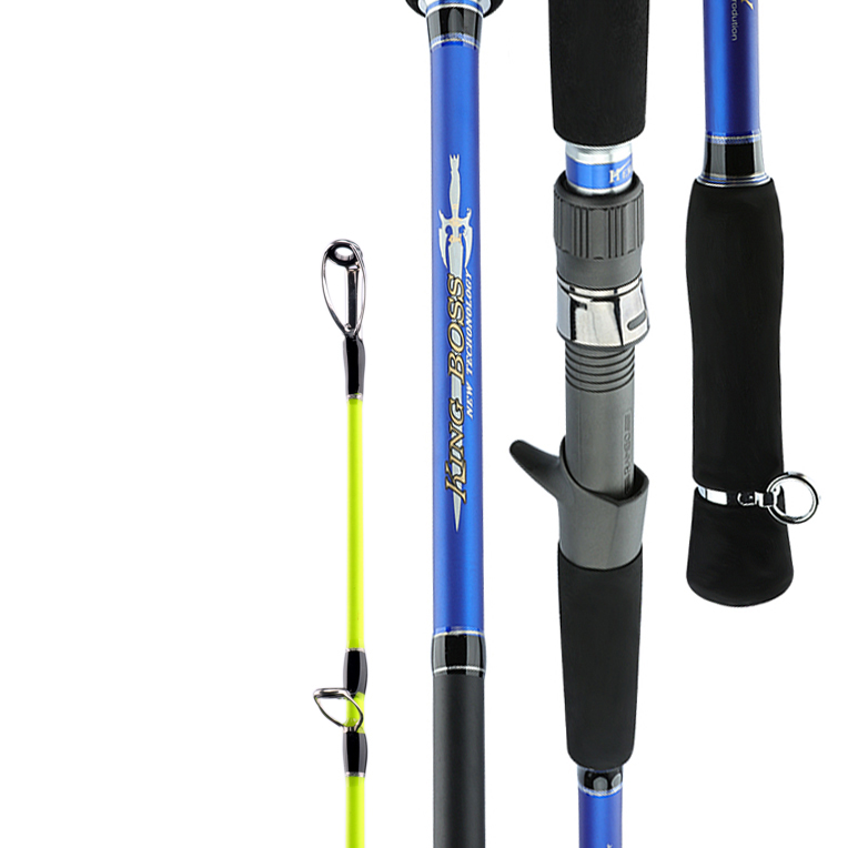 High Quality Carbon Fiber 1.8m-2.7m Heavy Boat Fishing Rod Trolling Fishing Rod Saltwater Spinning Fishing Jigging Rod – Fishing Rod – view 2