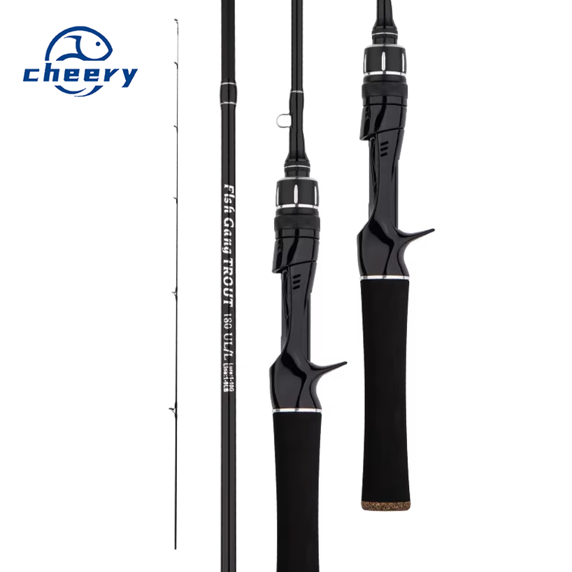 New Design Cross Carbon Fiber 1.5m 1.68m 1.8m 1.98m Fishing Ultra Light Spinning Casting Fishing Rod – Fishing Rod – view 1