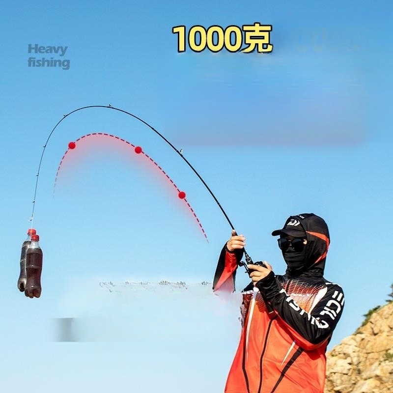 New Design Cross Carbon Fiber 1.5m 1.68m 1.8m 1.98m Fishing Ultra Light Spinning Casting Fishing Rod – Fishing Rod – view 3