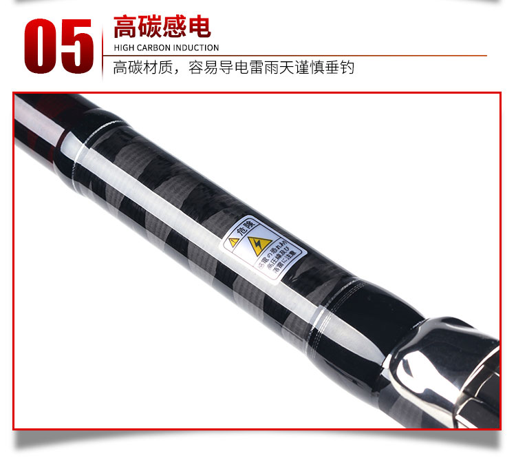 Lurekiller 1.9 m Japan TORAY Carbon Blank FUJI Parts Telescopic Sea Fishing Rod Saltwater Rock Fishing Rod Pole – Fishing Rod – view 2