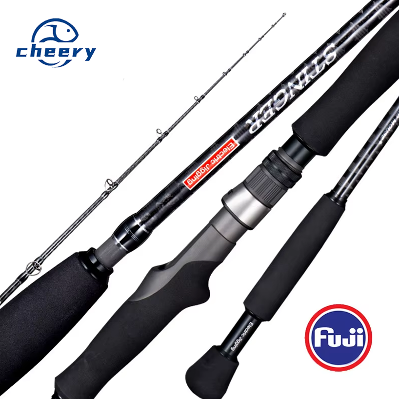 Mad Mouse New Japan 1.9m Saltwater Slow Pitch Jigging Fishing Rod Carbon Fiber Sea Fishing Boat Rod for Bass GT Tuna – Fishing Rod – view 1