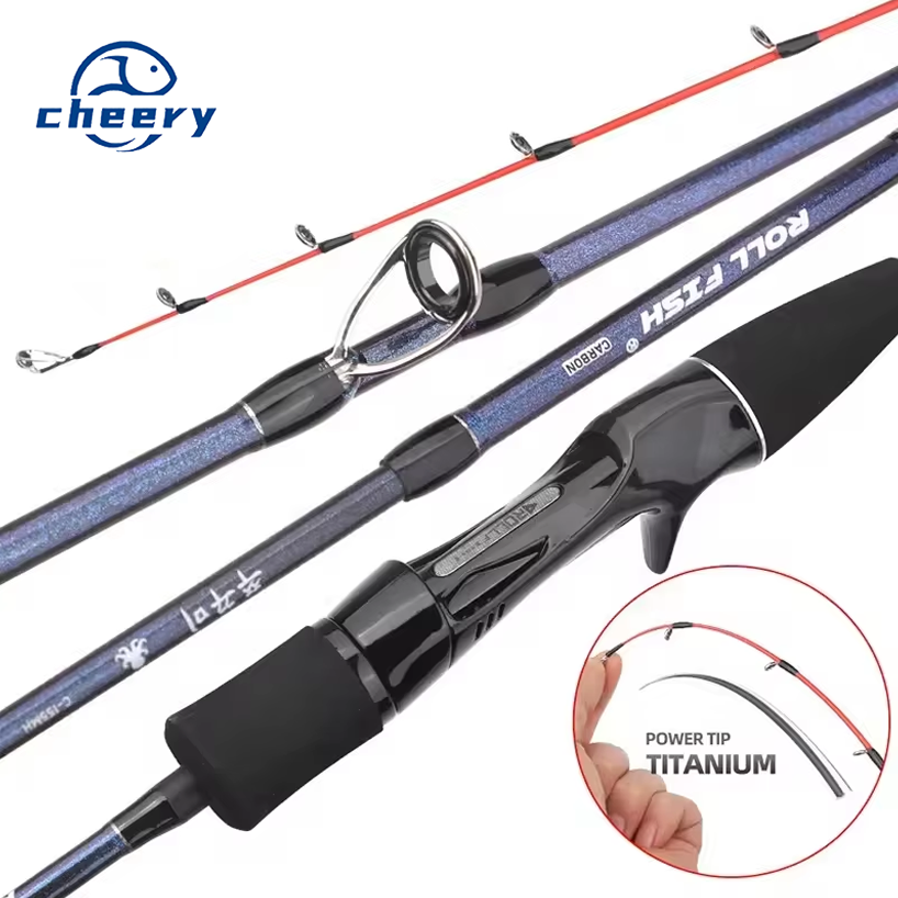 High Carbon Fiber 1.55m Ultralight EGI Squid Jig Fishing Rod Titanium Tip Casting Spinning Cuttlefish Lure Fishing Rod – Fishing Rod – view 1