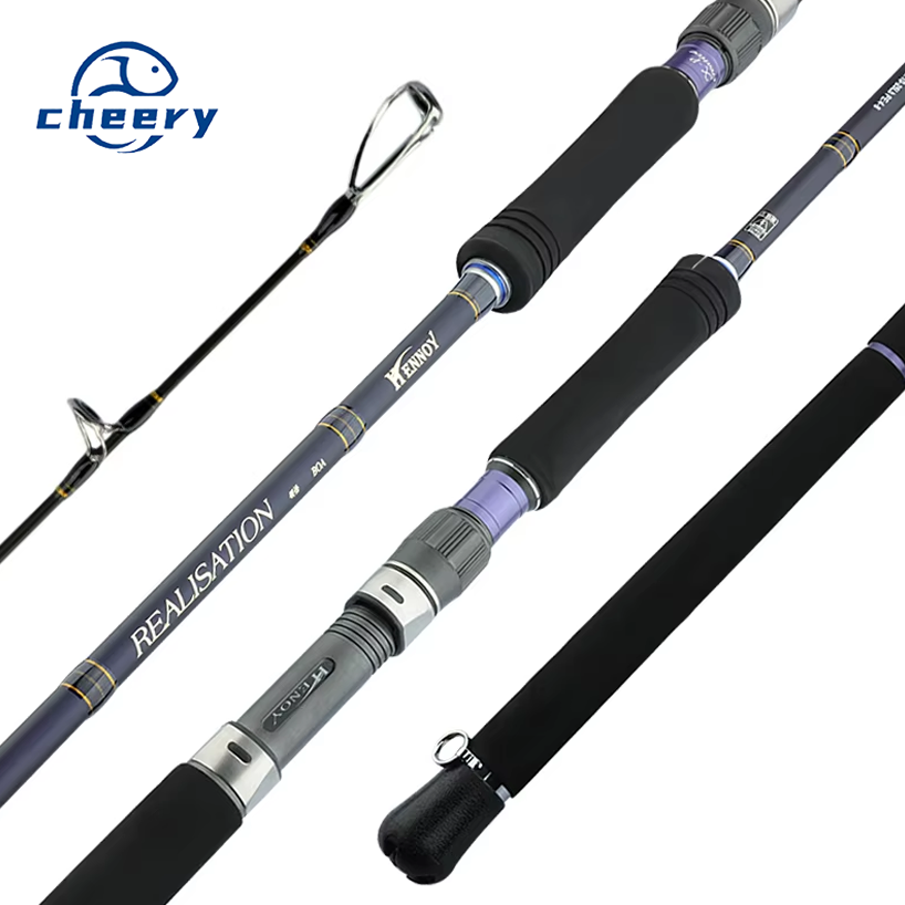 Wholesale Custom Carbon Fiber Boat Fishing Rod Trolling Fishing Rod Solid Blank Spinning Boat Sea Fishing Rods – Fishing Rod – view 1