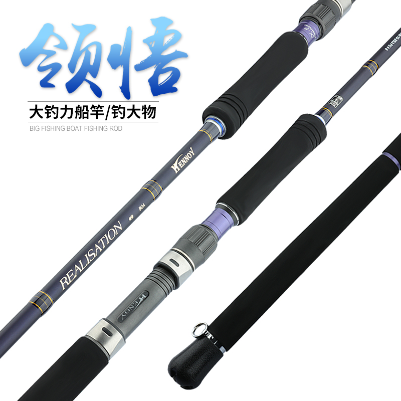Wholesale Custom Carbon Fiber Boat Fishing Rod Trolling Fishing Rod Solid Blank Spinning Boat Sea Fishing Rods – Fishing Rod – view 2