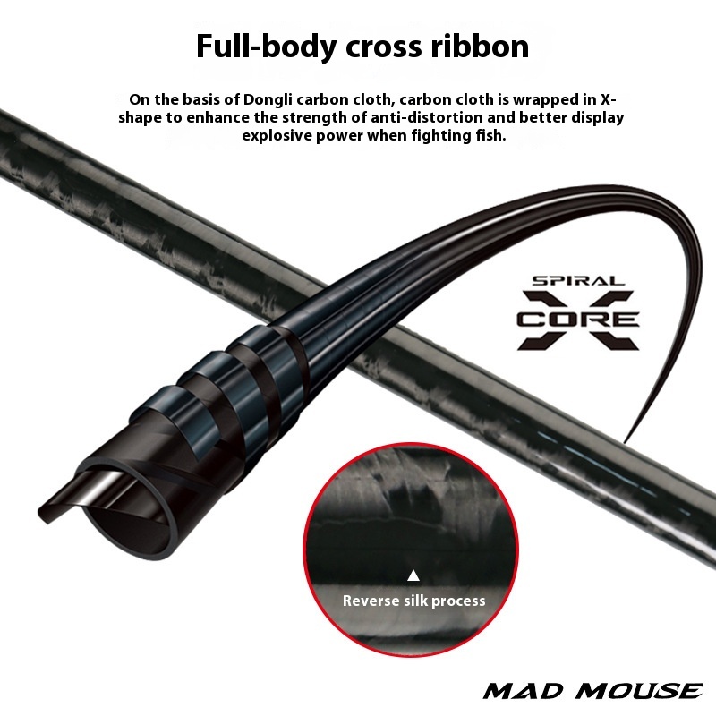 CHEERY Japan Fuji Full Parts Black Soul Slow Pitch Jigging Carbon Boat Fishing Rod 1.9m Saltwater Jigging Rod Madmouse – Fishing Rod – view 4
