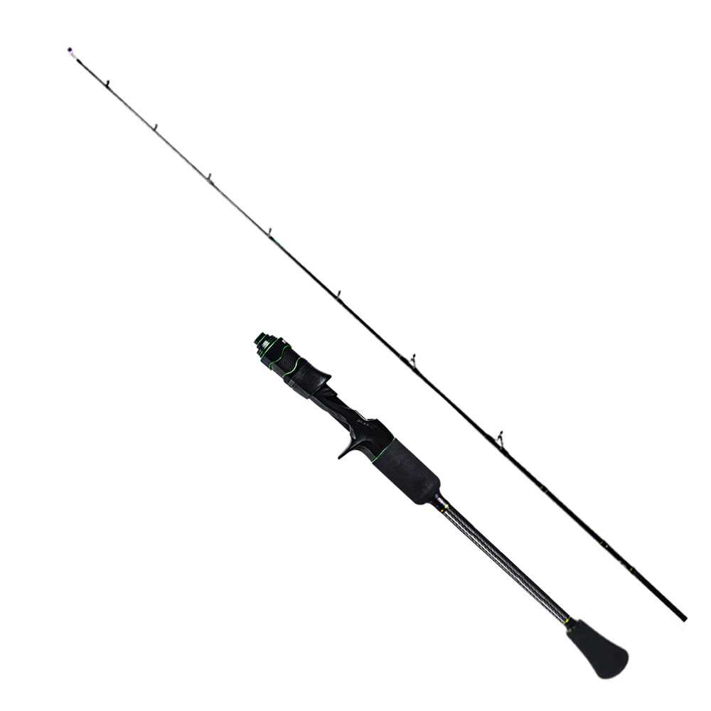 Japan Toray Carbon Fiber 2 Sections Slow Pitch Jigging Rods Hard Power Solid Tip Boat Spinning Casting Fishing Jig Jigging Rod – Fishing Rod – view 5