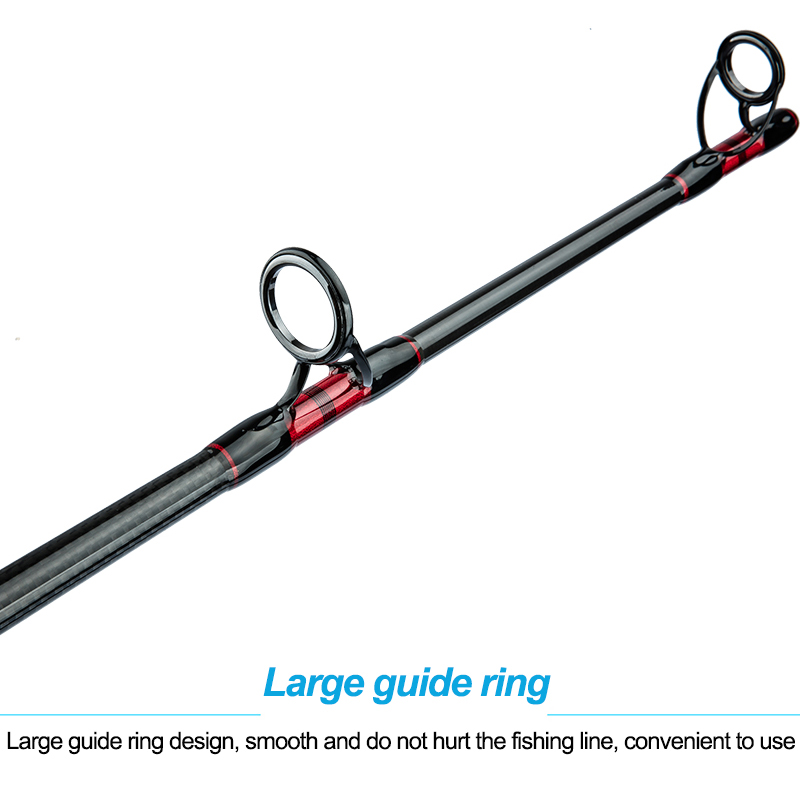 CHEERY Wholesale Price Custom 3 Section Carbon Fiber Boat Fishing Rod Trolling Fishing Rod Pesca Big Game Fishing Rods – Fishing Rod – view 5