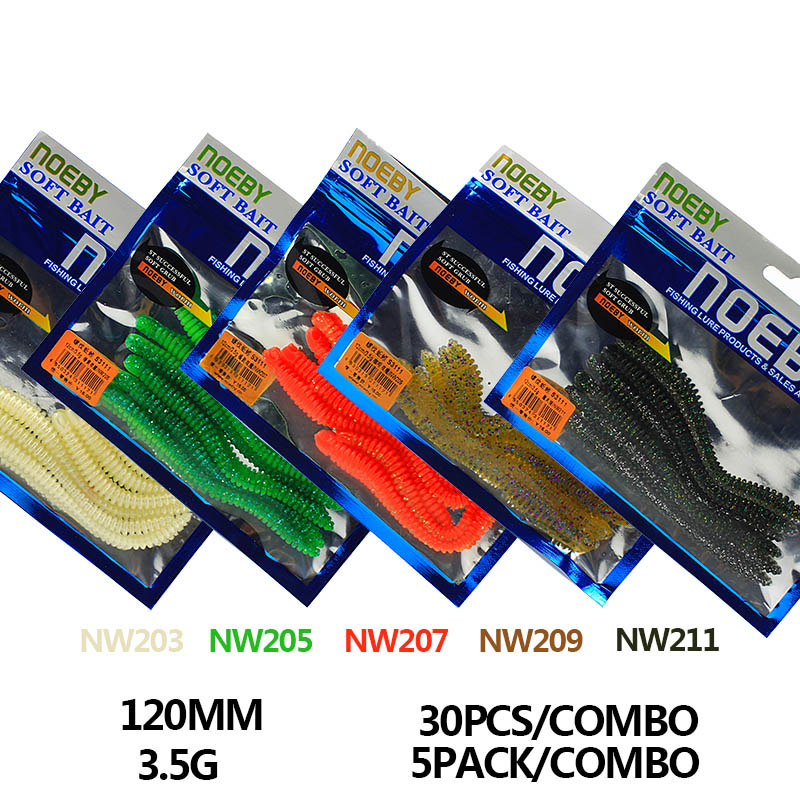 11cm Long Line Soft Plastic Fishing Thread Senko Fish Bait – Worms & Grubs – view 3