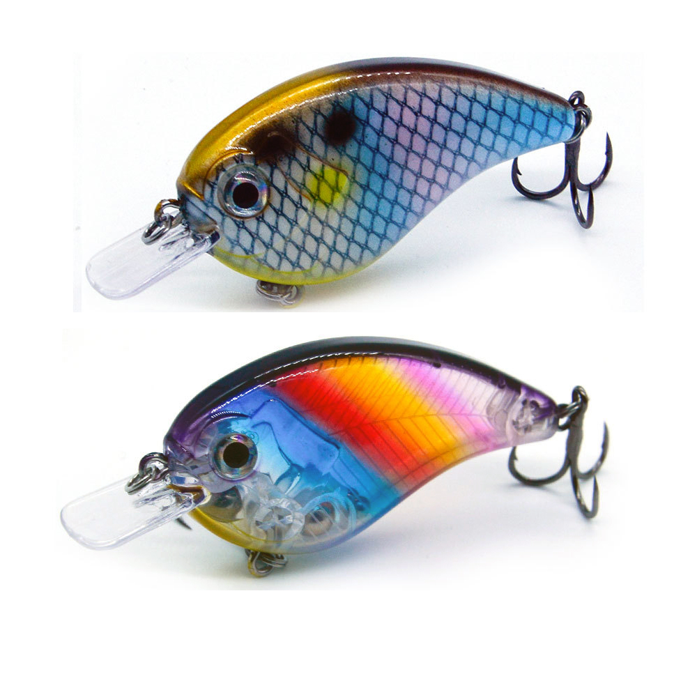 Wholesale 68mm 9g square Flat Lip Floating Fishing Crankbait Lure – Minnow – view 1