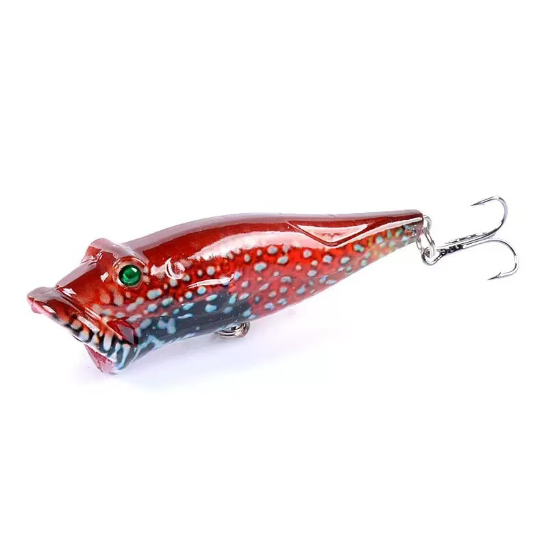 BST 8cm/12.4g Water Surface Popper Baits Bionic Fishing Lure – Popper – view 2