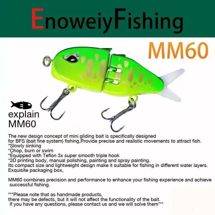 NEW 60cm 6.5g 2 Sections Glide Rattled Soft Tail Swimbait Large Saltwater Fresh Water Fishtail Hard Swimbait Fishing Lures Bait – Metal Lure – view 4