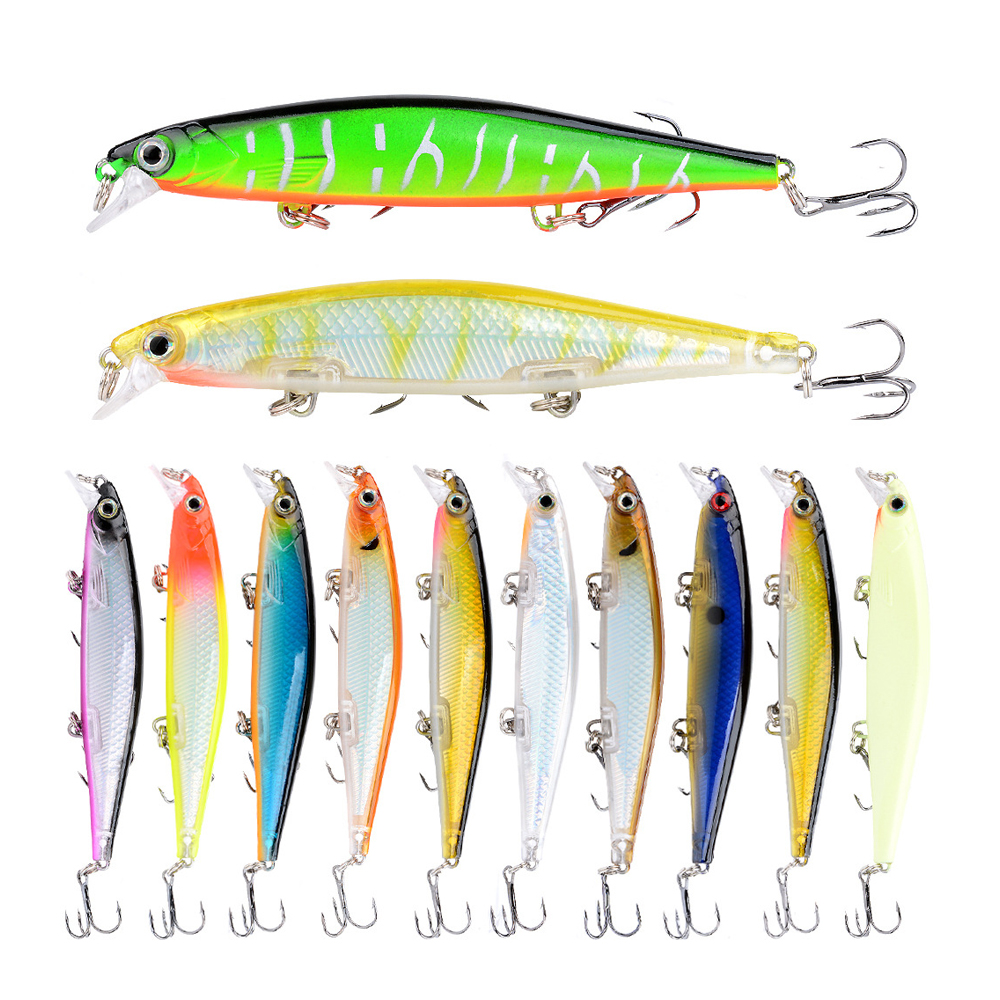 Newbility 13.5g Hot Sale Hard Fishing Lure 110mm Double Circle Minnow Plastic Hard Fishing Lure – Minnow – view 2