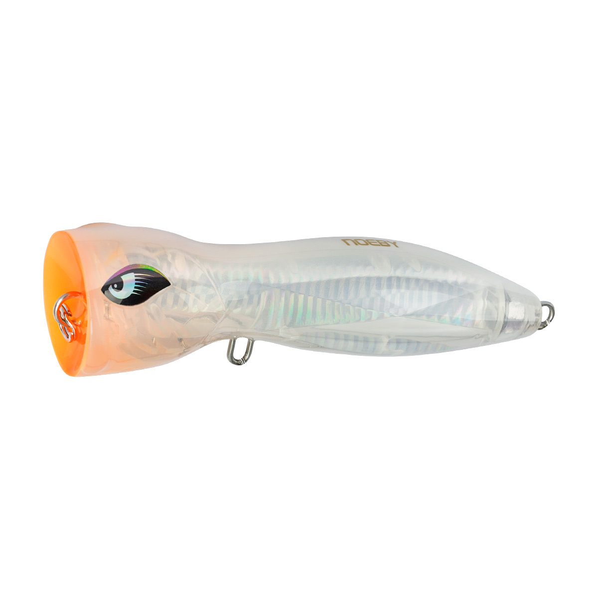NOEBY Offshore Inshore Fishing Popping Lures 140mm/62g Deep-cupped Face Crystal Armor Popper Lures for Big Game Fishing – Popper – view 4