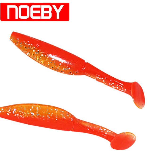 Noeby Overstock 5 Inch Decoy Shad Silicone PVC Soft Lure Fishing – Worms & Grubs – view 1