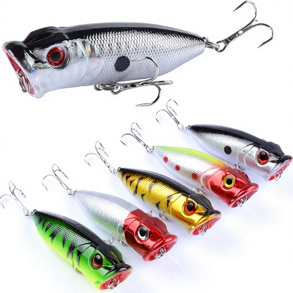Popper Lures, Used for Catching Tuna, Salmon, and Sea Bream in River, Lake, Stream, and Freshwater Environments – Popper – view 1