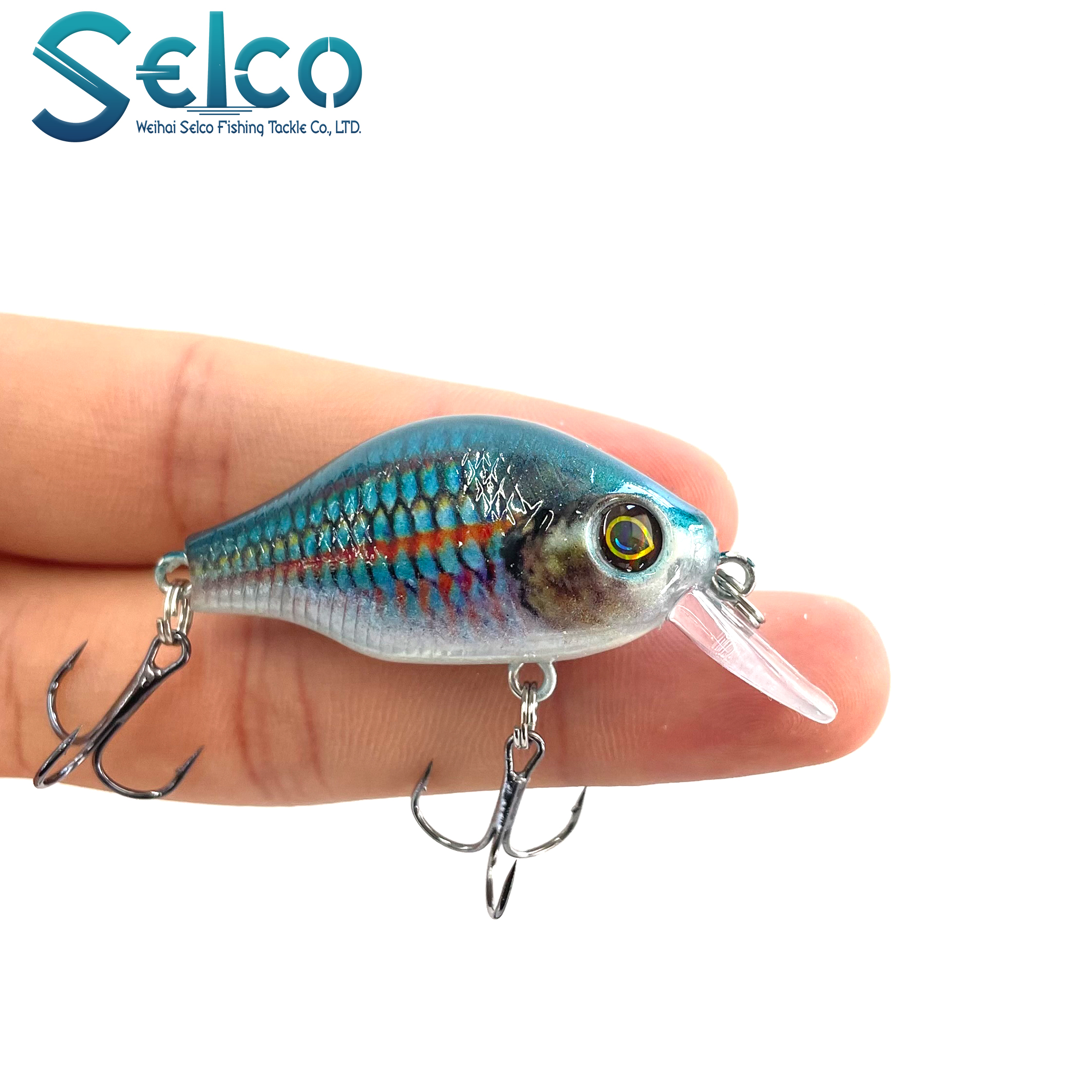Selco 5.5cm 8g Hard Soft Plastic Fishing Lure Bulk Plastic Baits for Carp Fishing – Crankbait – view 3