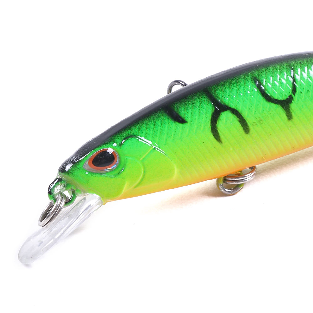 Hot Wholesale 8CM 9G Minnow Lure Hard Plastic Fishing Bait for Bass Fishing Diving Depth 0-1.5M Sinking Minnow Fishing Lure – Minnow – view 2