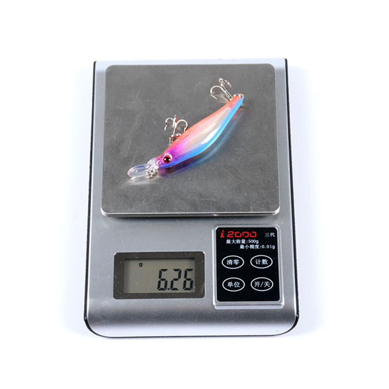 CHEERY Wobbler Fishing Lures Minnow Hard Artificial Bait 8CM 6.3G Crankbait Carp Striped Bass Pesca for Fishing Tackle Lure – Minnow – view 2