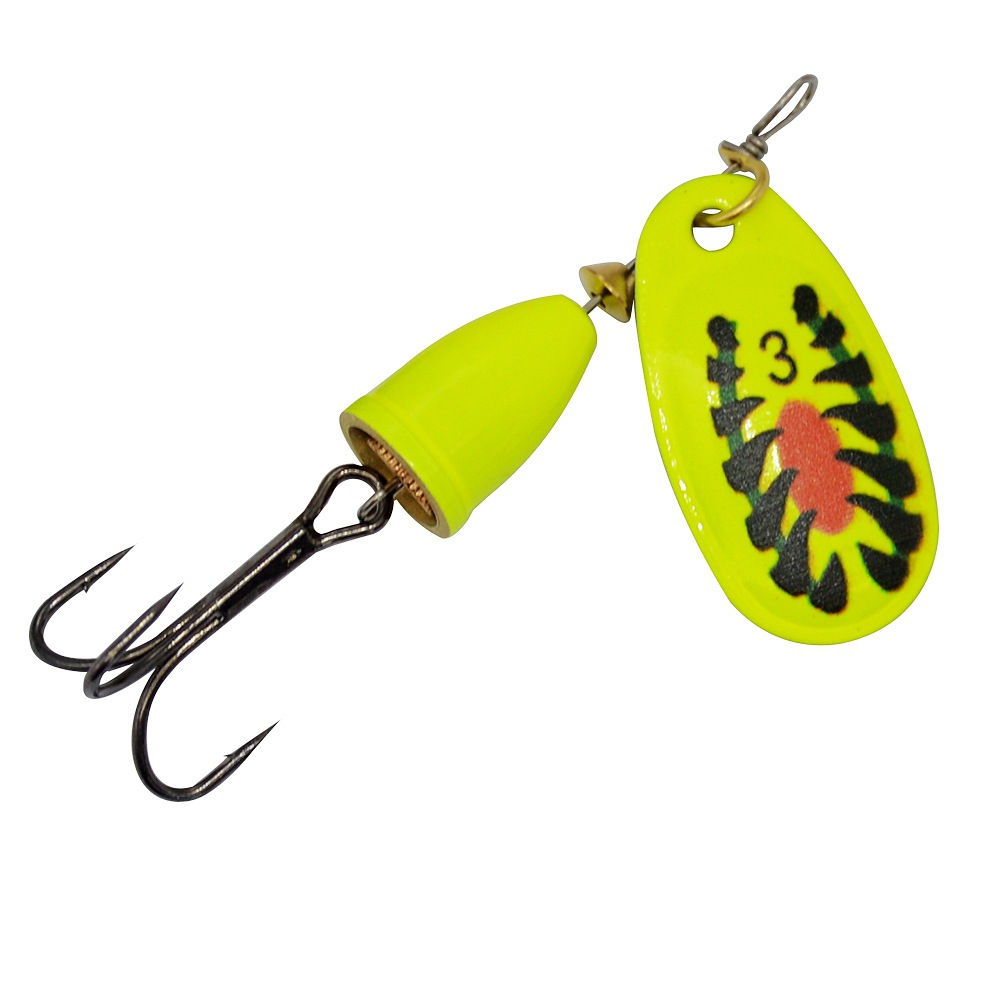 Cheery High Quality 8g 7colors Wholesale Manufacturers Bionic Spoon Fish Lure Brass Sinker Spinner Bait With Treble Hooks – Metal Lure – view 3