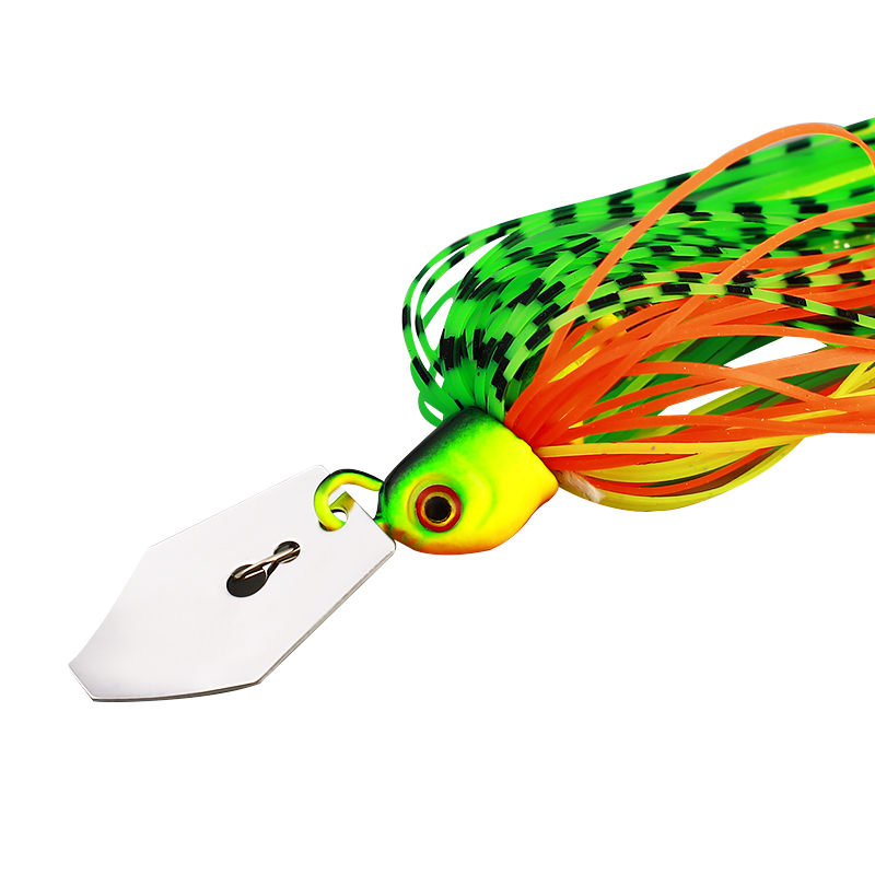 Palmer 100mm 17g Chatterbait Fishing Lure Bladed Jig Buzz Bait Chatter Bait Silicone Skirting Lures Bass Jigs Spinnerbait – Metal Lure – view 5