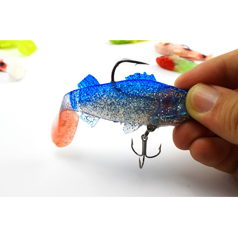 Noeby Stock Lead Head Soft Vibe Lure – Soft Lure – view 2