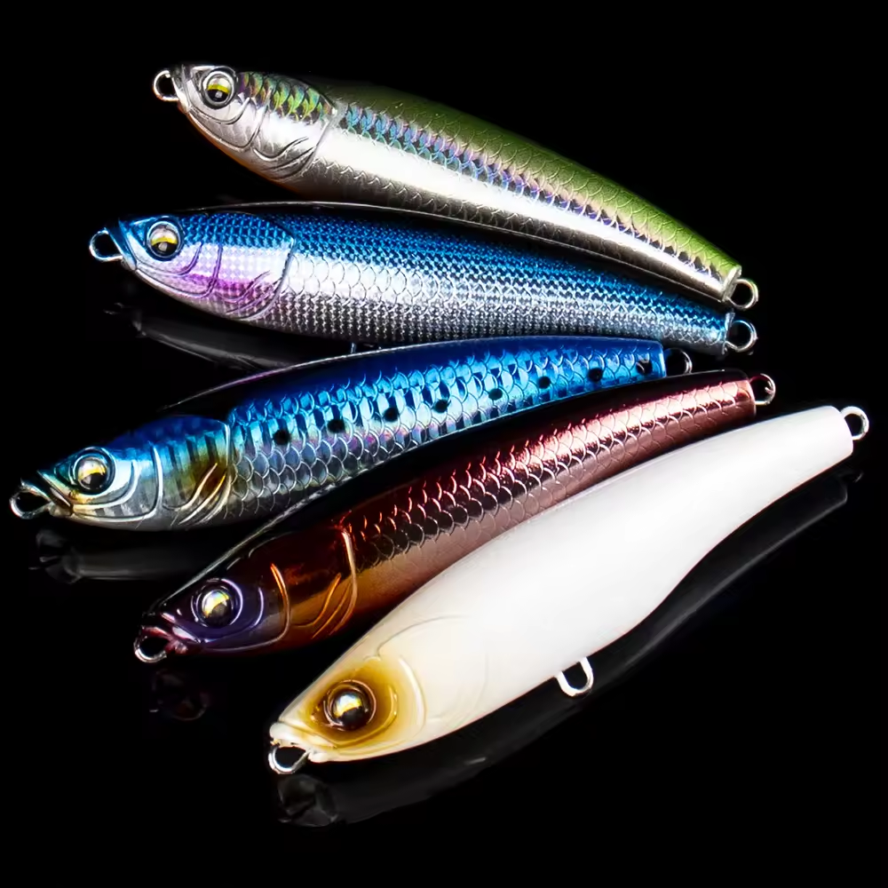 CHEERY 110mm 52.5g Saltwater Long Casting Pencil Fishing Lure Sinking Sea Bait Spook Pencil with Single Hook Stickbait Tackle – Pencil – view 4