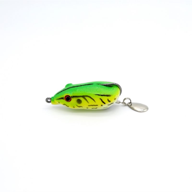 Top Right SFM002 14g 5.5cm Soft Mouse Lure Topwater Lure Artificial Freshwater Silicone Soft Mouse Bait Fishing Lure – Frog – view 2