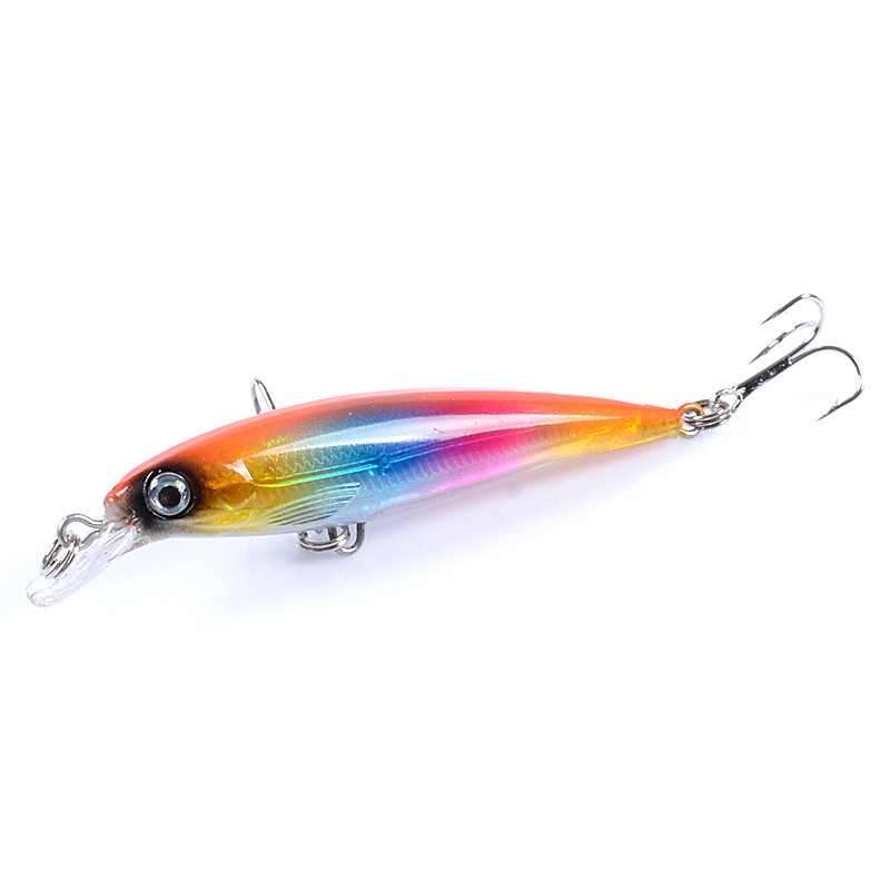 9cm 7.3g Minnow Hard Fishing Lures 9 Colors 3D Eyes Bionic Artificial Minnow Baits Mino Hard Lure – Minnow – view 5