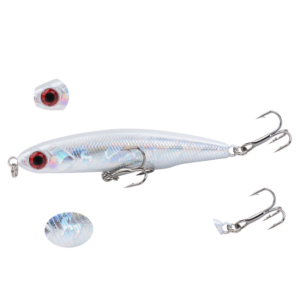 3.5g/5.4g/8.3g/12g Fishing Pencil Lure Sinking Fishing Biat Full Water Layer Lure for Saltwater and Freshwater – Pencil – view 2