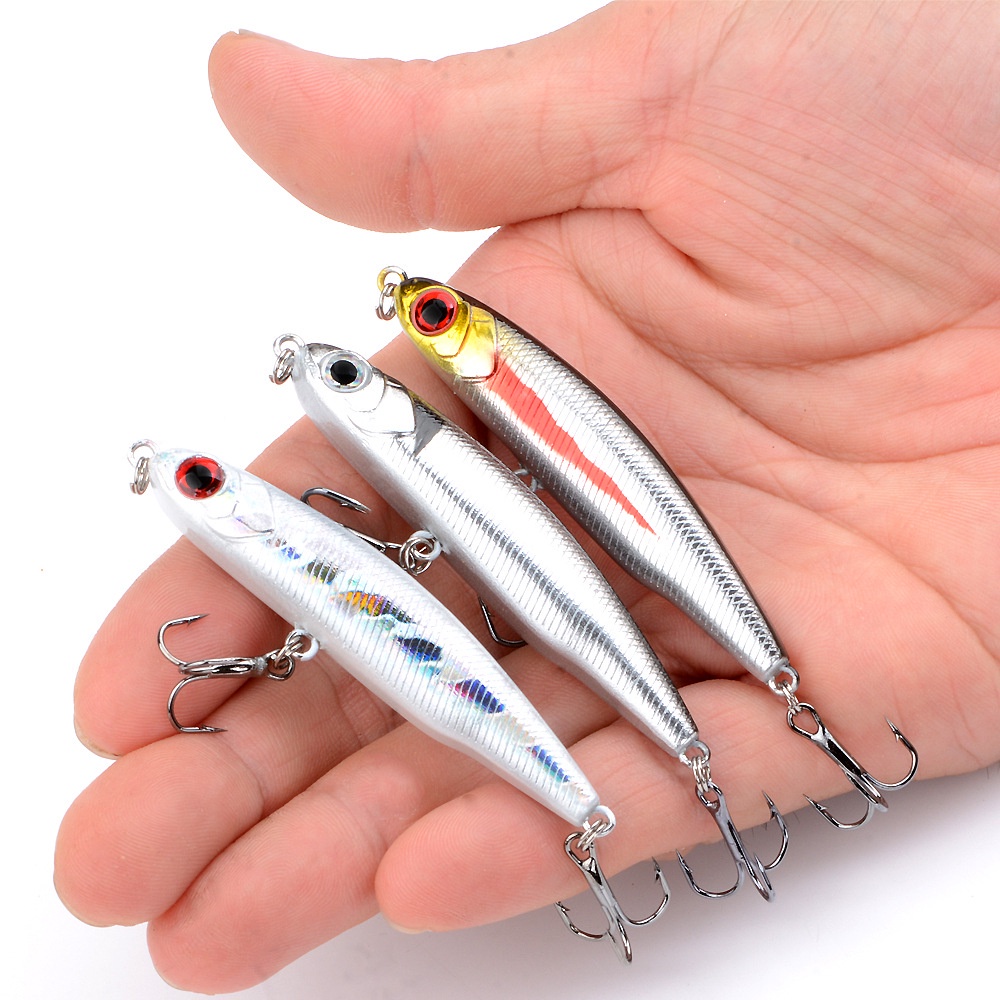 3.5g/5.4g/8.3g/12g Fishing Pencil Lure Sinking Fishing Biat Full Water Layer Lure for Saltwater and Freshwater – Pencil – view 4