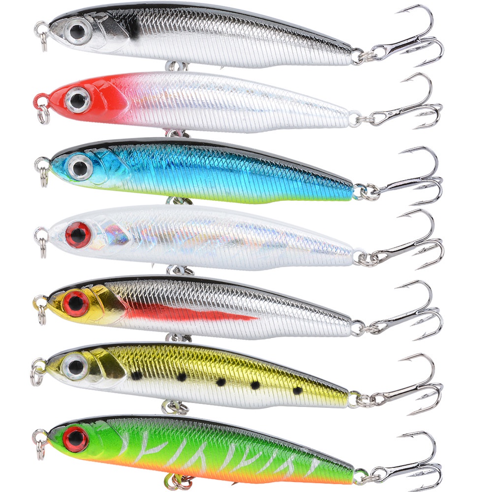 3.5g/5.4g/8.3g/12g Fishing Pencil Lure Sinking Fishing Biat Full Water Layer Lure for Saltwater and Freshwater – Pencil – view 5