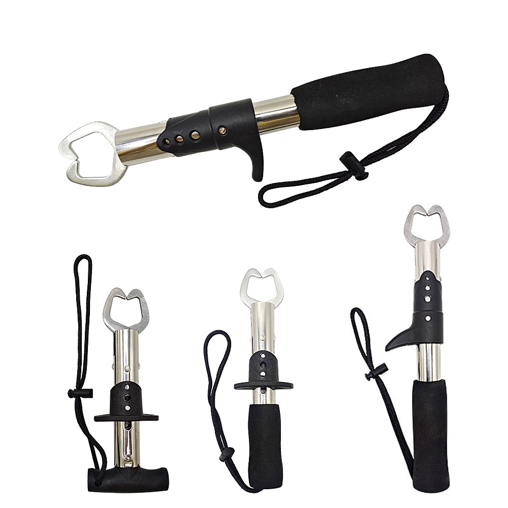Electronic Control Fish Clamp Device Stainless Steel Fishing Lip Grip – Fishing Accessory – view 1