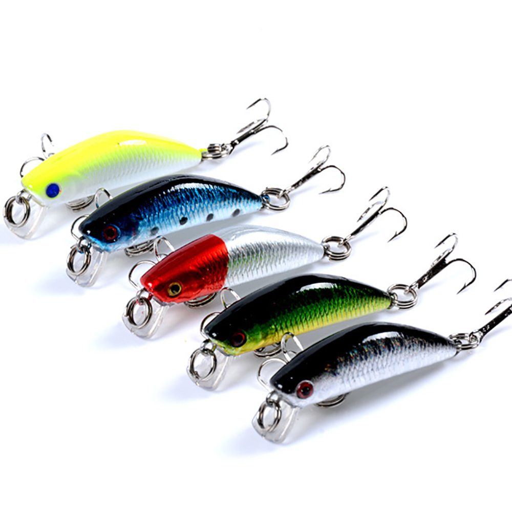 4.5cm/2.8g Artificial Hard Crankbait Crank Fishing Sinking Minnow for Saltwater Freshwater – Crankbait – view 3