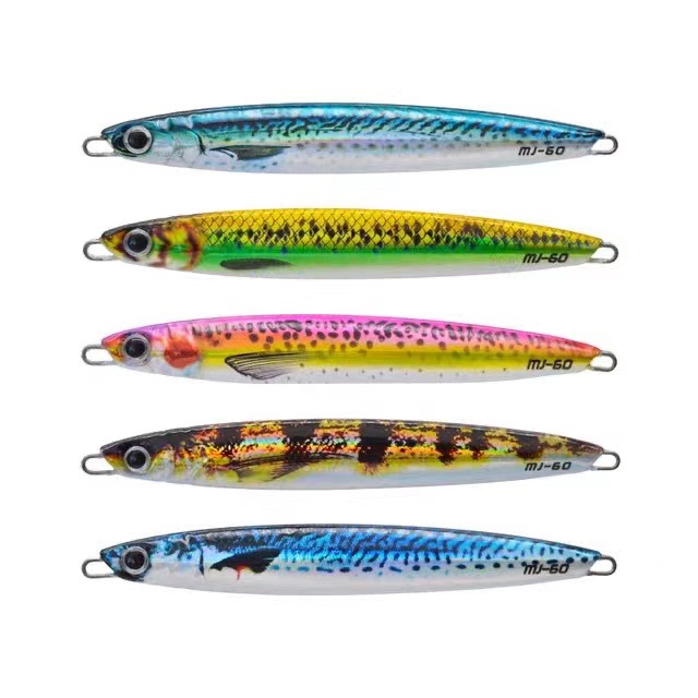 3D Printing Hard Lure Mackerel Fast Metal Lead Jigs Saltwater Fishing Jig Heads Boat Fishing Bait – Metal Lure – view 2