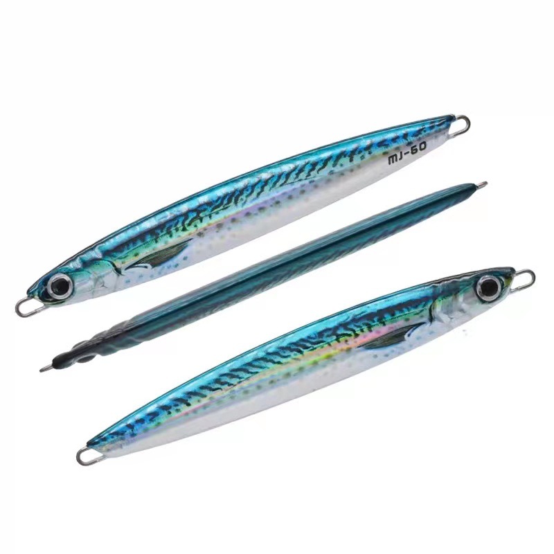3D Printing Hard Lure Mackerel Fast Metal Lead Jigs Saltwater Fishing Jig Heads Boat Fishing Bait – Metal Lure – view 1