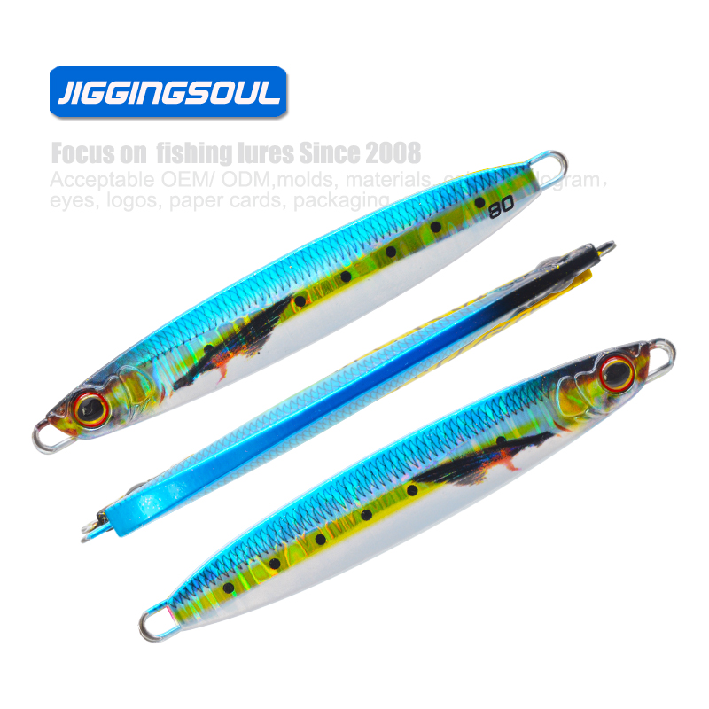 Cheery RTS-313 3D Printed Metal Jig Lure-Japan Vertical Jig for Sea River & Lake Fishing Without Hooks – Metal Lure – view 2