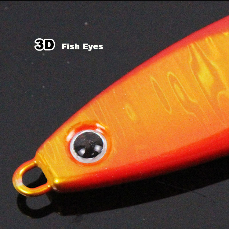 Guosong Metal Jigs 40/60/80/100g Double Hooks Jig Baited Jigs Lure – Metal Lure – view 5