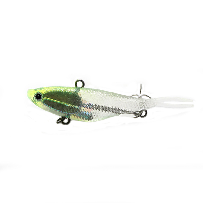 New 16colors 95mm 0.74 oz Vibe Lure Fork Tail Soft Plastic Fishing Lures Super Strength TPR Plastic Vibration Vibe – Soft Lure – view 5