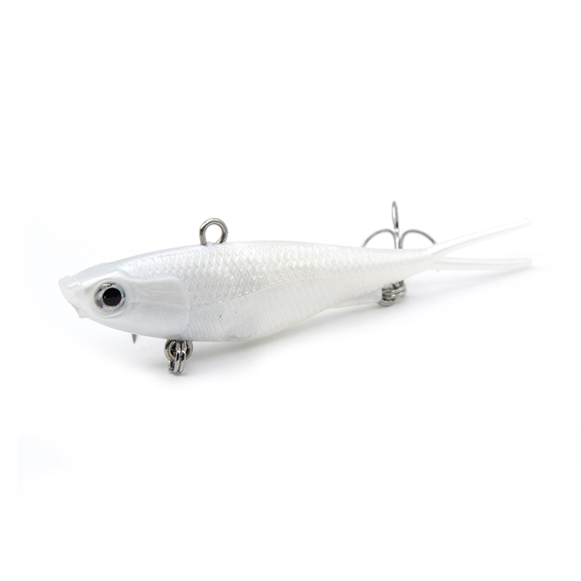 New 16colors 95mm 0.74 oz Vibe Lure Fork Tail Soft Plastic Fishing Lures Super Strength TPR Plastic Vibration Vibe – Soft Lure – view 2