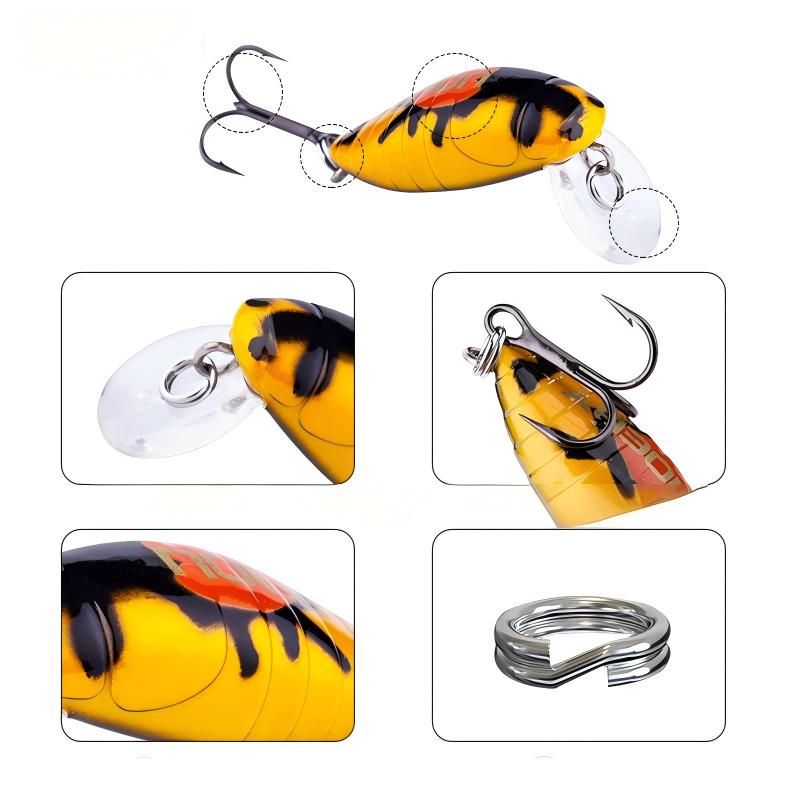 CHEERY Fly Lure Small Size Trout Artificial Insect Bait – Crankbait – view 3