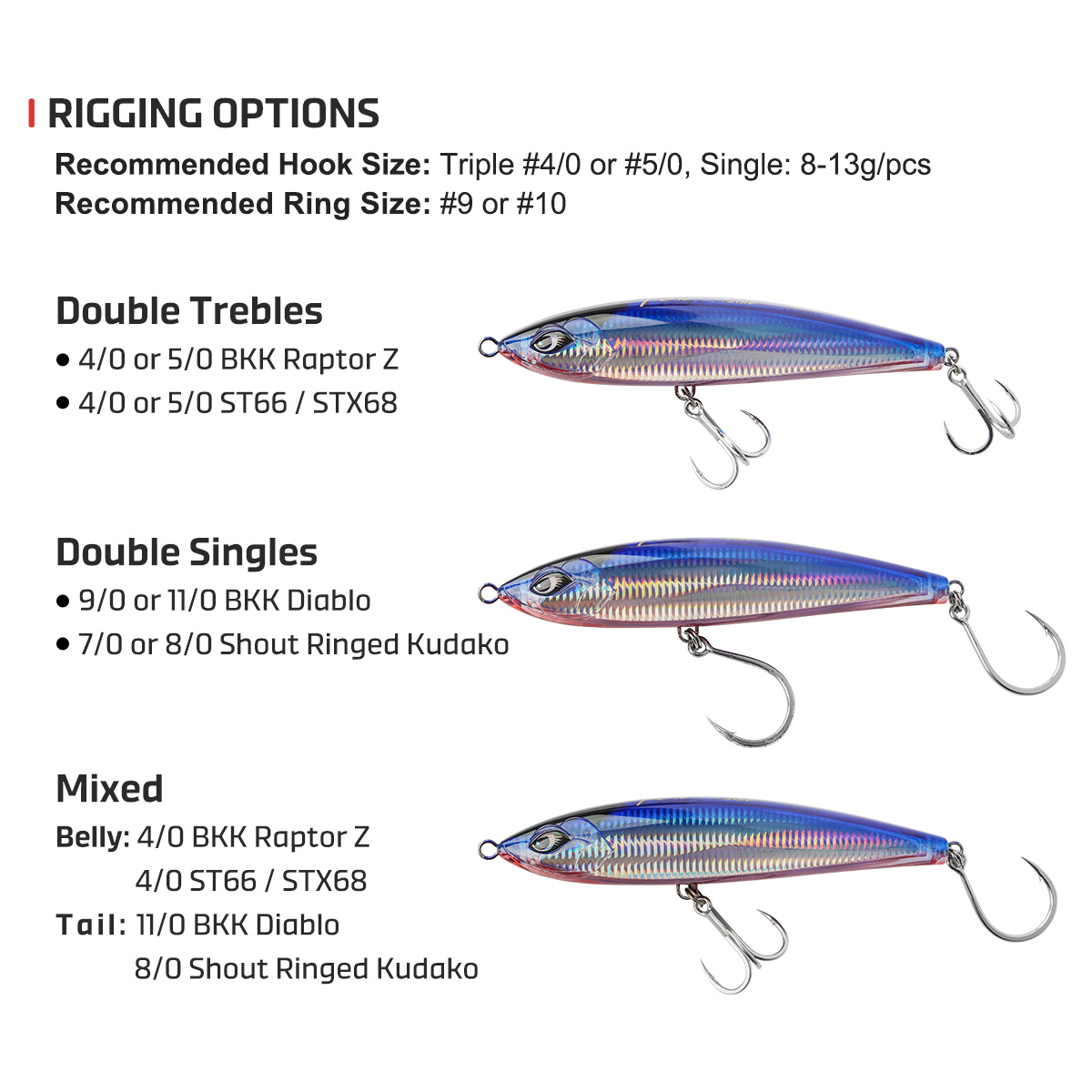 NOEBY 215mm/128g Floating Fishing Lure Diving Stickbaits Saltwater Big Game Fishing Lures – Pencil – view 4